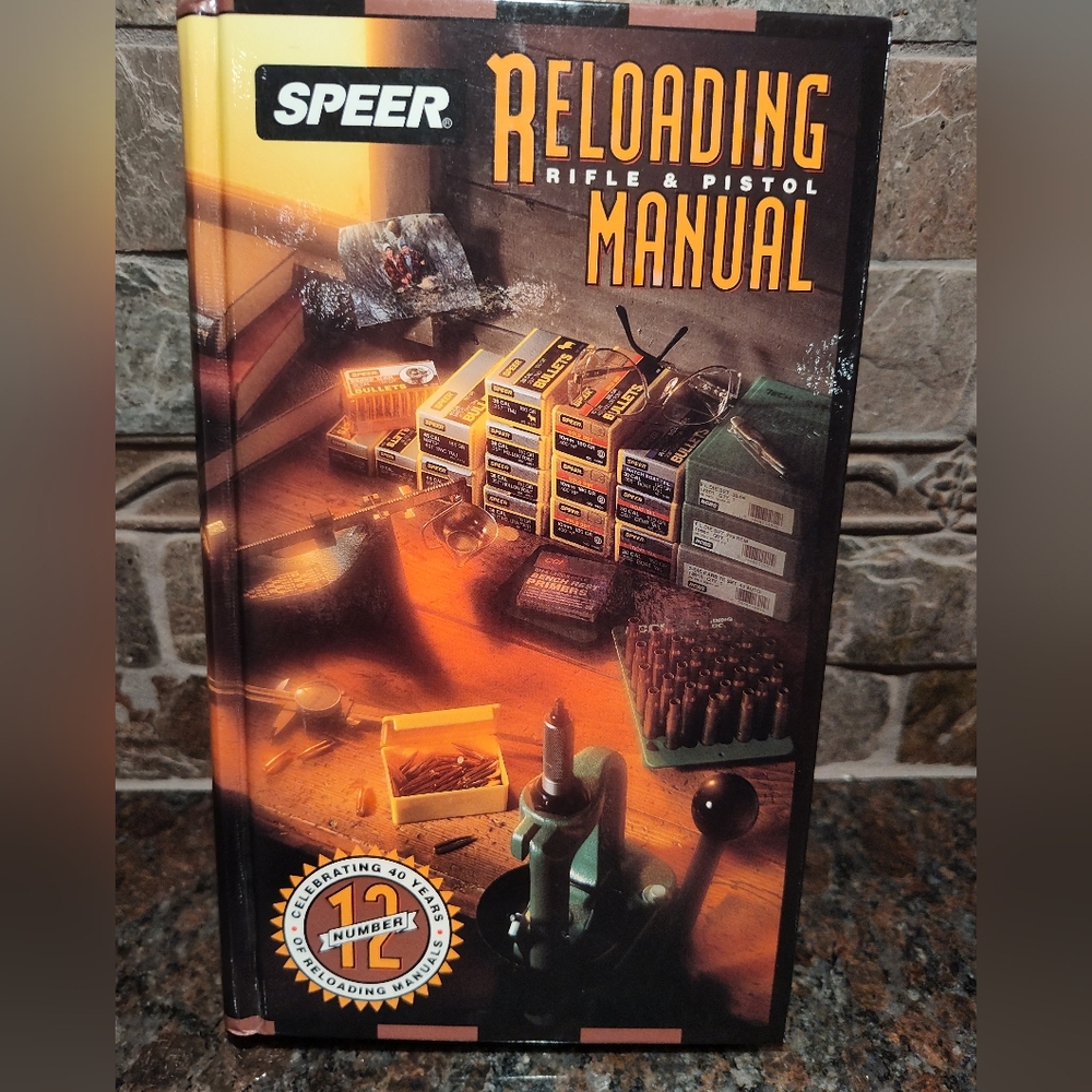 SPEER Reloading Manual for Rifle & Pistol, Hardcover
